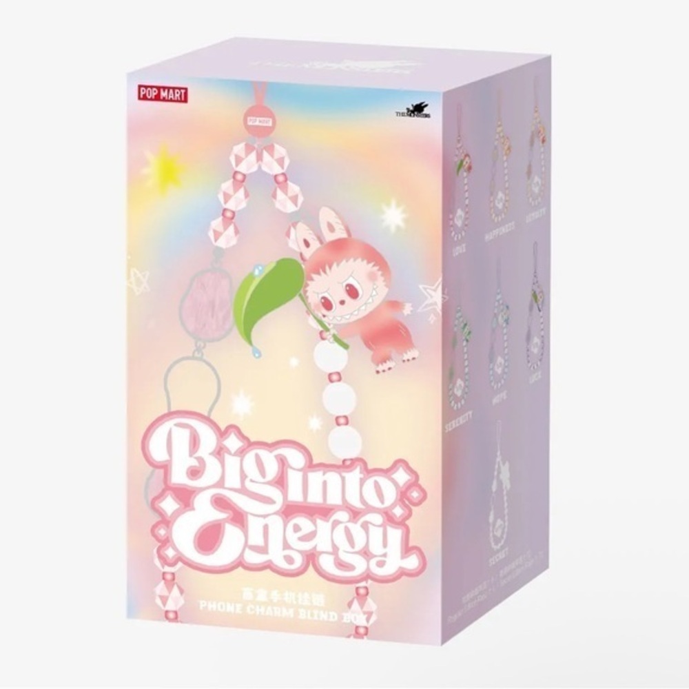 POP MART THE MONSTERS Big into Energy Series-Phone Charm Blind Box